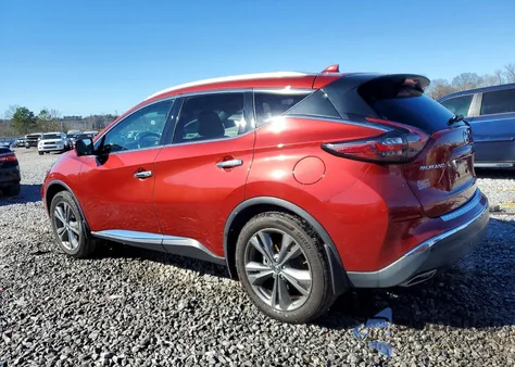 2019 Nissan Murano S from USA, damaged, VIN 5N1AZ2MJ2KN132123